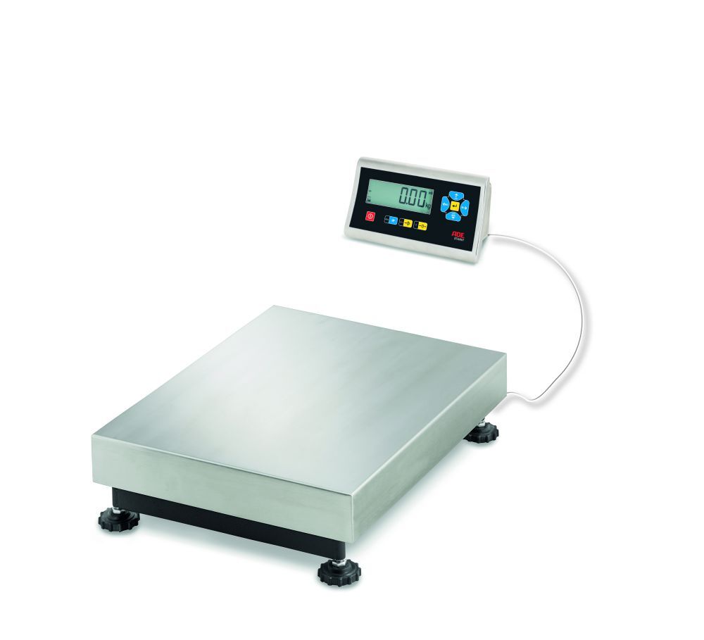 ADE Plattformwaage VSL3-150+STAN07 max 150kg Ziffernschritt 50g Produktbild ADE Plattformwaage VSL3-150+STAN07 max 150kg Ziffernschritt 50g