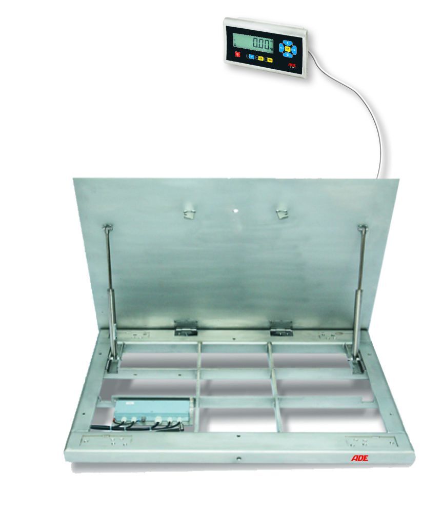ADE Bodenwaage BW3-Edelst-1250x1000-1500e+STAN07 max 1500kg Geeicht Produktbild ADE Bodenwaage BW3-Edelst-1250x1000-1500e+STAN07 max 1500kg Geeicht