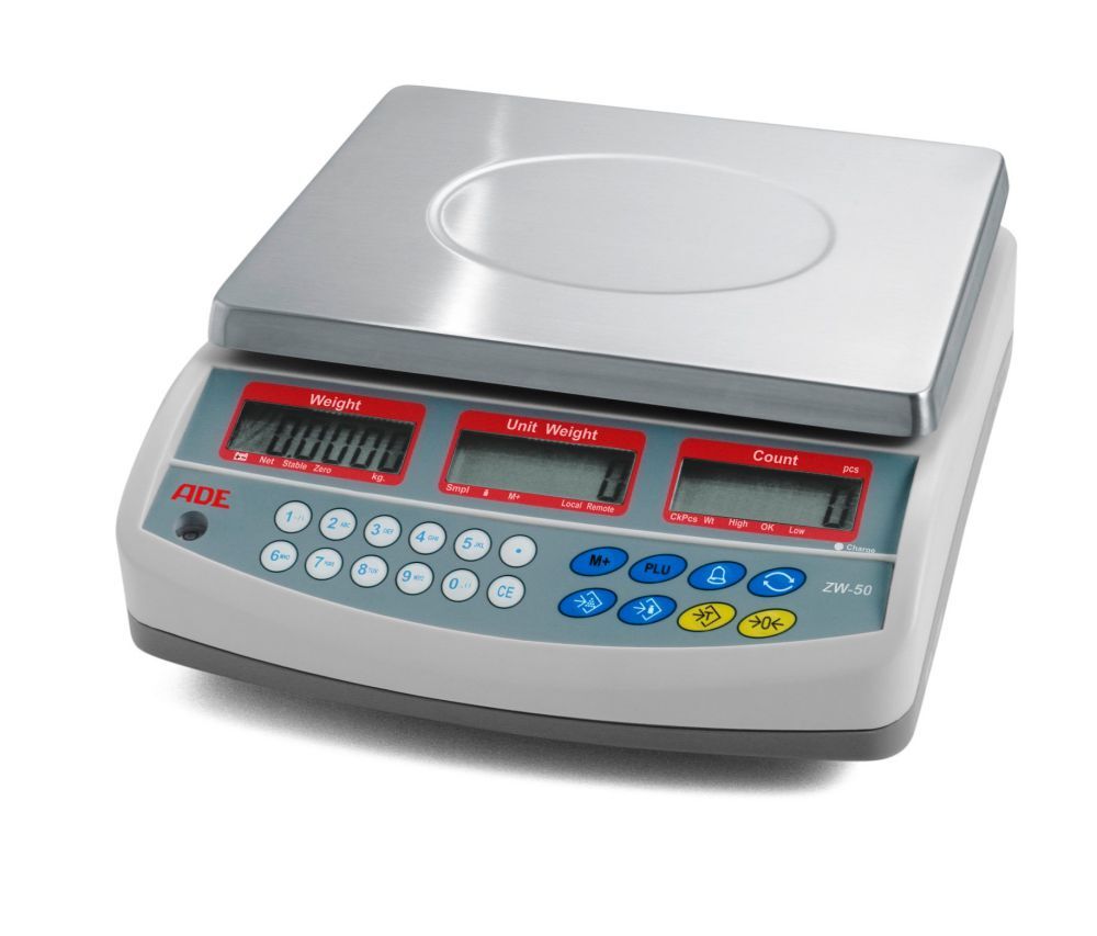 ADE Zählwaage ZW50-3 max 3kg Ziffernschritt 0,1g Produktbild ADE Zählwaage ZW50-3 max 3kg Ziffernschritt 0,1g