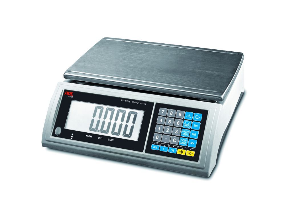 ADE Kompaktwaage ZW60-45 max 50kg extra großer Lastplatte Produktbild ADE Kompaktwaage ZW60-45 max 50kg extra großer Lastplatte