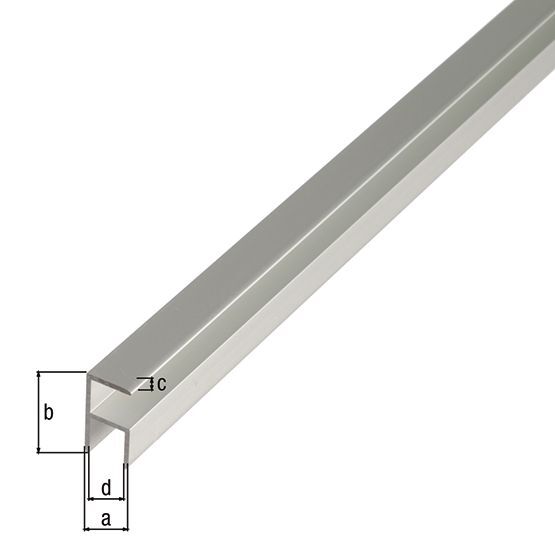 Alberts Eckprofil selbstklemmend, Alu silber elox., LxBxHxS 2000 x 15,9 x 30 x 1,5 mm Alberts Eckprofil selbstklemmend, Alu silber elox., LxBxHxS 2000 x 15,9 x 30 x 1,5 mm