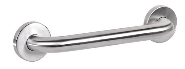 Alberts Haltegriff aus Edelstahl, gebürstet, Länge Griff: 450mm, verpackt à 1St Produktbild Alberts Haltegriff aus Edelstahl, gebürstet, Länge Griff: 450mm, verpackt à 1St