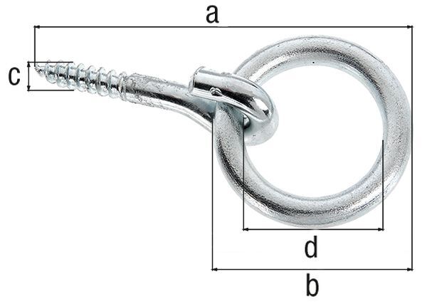 Alberts Schraubring, galv. blau verzinkt, z. Einschrauben, Länge 125 mm, Außenmaß Ø65 mm Produktbild Alberts Schraubring, galv. blau verzinkt, z. Einschrauben, Länge 125 mm, Außenmaß Ø65 mm