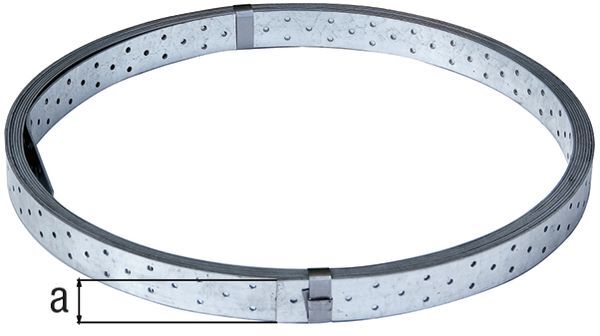 Alberts Rispenband sendzimirverzinkt B40 x S2 mm Länge 10 m Produktbild Alberts Rispenband sendzimirverzinkt B40 x S2 mm Länge 10 m