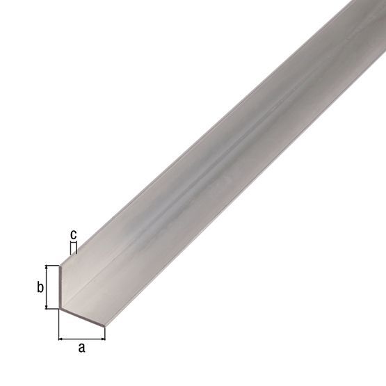 Alberts BA-Profil Winkel gleichschenklig Alu natur LxBxHxS 1000x15x15x1 mm Alberts BA-Profil Winkel gleichschenklig Alu natur LxBxHxS 1000x15x15x1 mm
