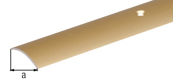 Alberts Übergangsprofil Hart-PVC beige L900 x B30 x S1,0 mm Produktbild Alberts Übergangsprofil Hart-PVC beige L900 x B30 x S1,0 mm