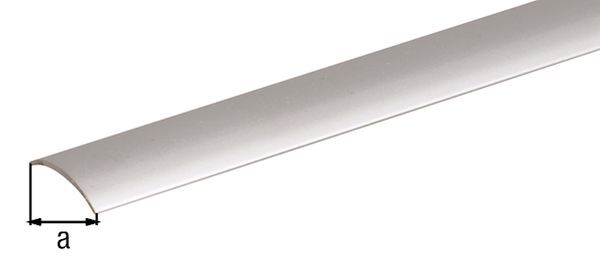 Alberts Übergangsprofil, Alu gold elox., LxBxS 2000x30x1,6mm Produktbild Alberts Übergangsprofil, Alu gold elox., LxBxS 2000x30x1,6mm