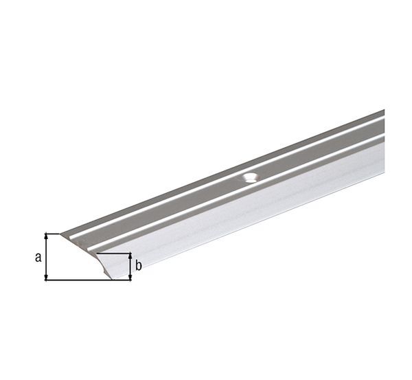 Alberts Ausgleichsprofil, Alu bronze elox., LxBxHxS 2000x30x6,5x2,0mm Alberts Ausgleichsprofil, Alu bronze elox., LxBxHxS 2000x30x6,5x2,0mm