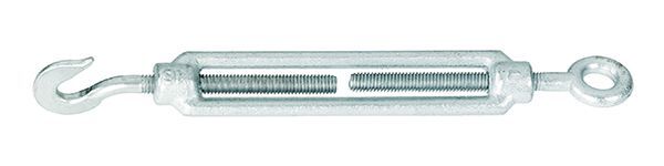 Alberts Spannschloss, verzinkt, min. Abstand 200 mm, max. Abstand 280 mm, Gewinde M10 Produktbild Alberts Spannschloss, verzinkt, min. Abstand 200 mm, max. Abstand 280 mm, Gewinde M10