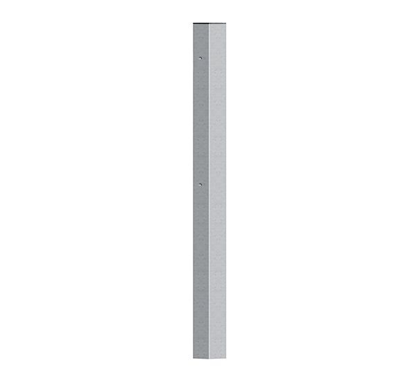 Alberts Klobenpfosten Einzelt. Madrid, feuerverzinkt, z.Einbet.60x60/1300 mm Produktbild Alberts Klobenpfosten Einzelt. Madrid, feuerverzinkt, z.Einbet.60x60/1300 mm