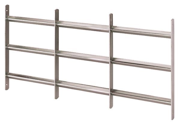 Alberts Fenstergitter Venlo ausziehbar galv. blau verzinkt HxB-B 450x700-1050 mm Produktbild Alberts Fenstergitter Venlo ausziehbar galv. blau verzinkt HxB-B 450x700-1050 mm