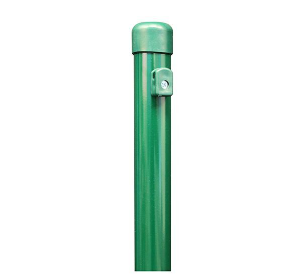 Alberts Zaunpfosten sendzimirver.grün Kst.b., L1750mm, Pfostenst.Ø38mm, Geflechth.1250mm Produktbild Alberts Zaunpfosten sendzimirver.grün Kst.b., L1750mm, Pfostenst.Ø38mm, Geflechth.1250mm