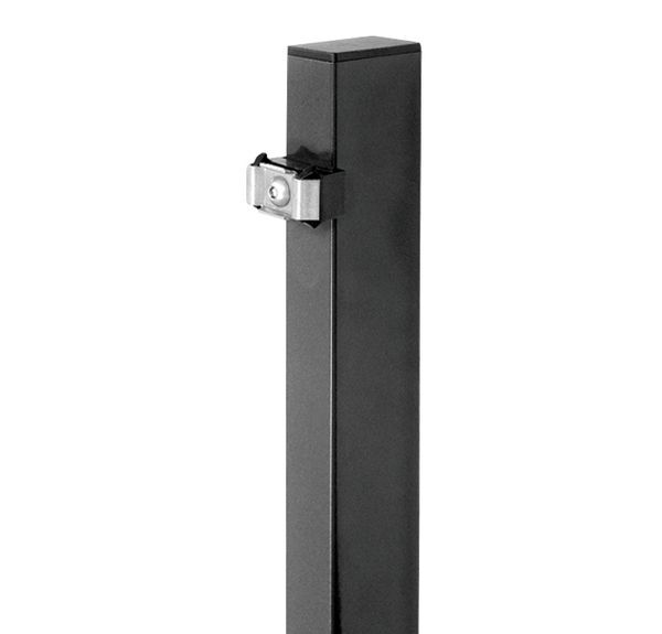 Alberts Zaunpfosten,inkl.Klemmlasche,Bohrabst:400mm,vz,anth.,60x40/1750mm,Zub.im Pfosten Produktbild Alberts Zaunpfosten,inkl.Klemmlasche,Bohrabst:400mm,vz,anth.,60x40/1750mm,Zub.im Pfosten