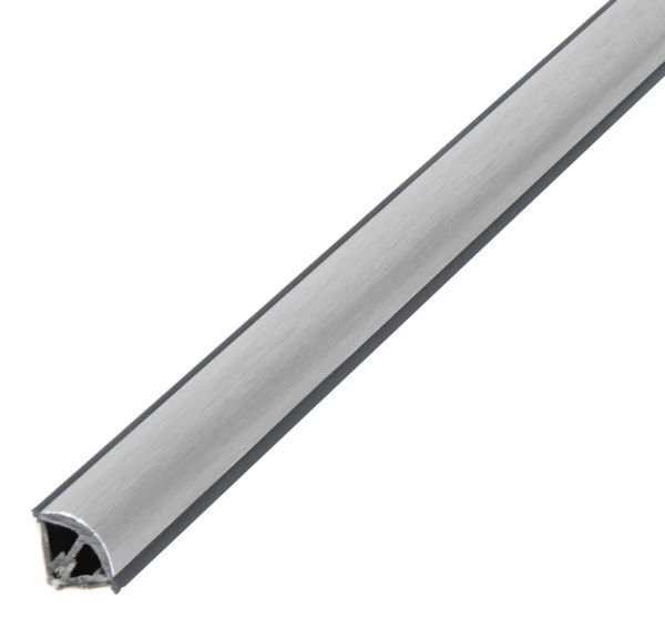 Alberts Abschlussleiste selbstklebend Edelstahl gebürstet 2600x15x15mm Alberts Abschlussleiste selbstklebend Edelstahl gebürstet 2600x15x15mm