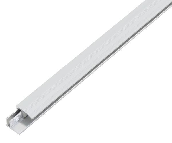Alberts Abschlussprofil Duo Alu silber eloxiert 1000 x 22 mm Set für Beläge 6-13mm Produktbild Alberts Abschlussprofil Duo Alu silber eloxiert 1000 x 22 mm Set für Beläge 6-13mm