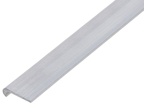 Alberts Abschlussprofil rund Alu natur 1000 x 20 x 6 x 1,3 mm Produktbild Alberts Abschlussprofil rund Alu natur 1000 x 20 x 6 x 1,3 mm