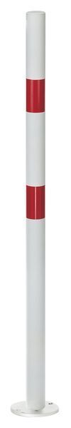 Alberts Absperrpfosten Standard Durchmesser 60 mm SK Feuerverzinkt zum Aufschrauben Produktbild Alberts Absperrpfosten Standard Durchmesser 60 mm SK Feuerverzinkt zum Aufschrauben