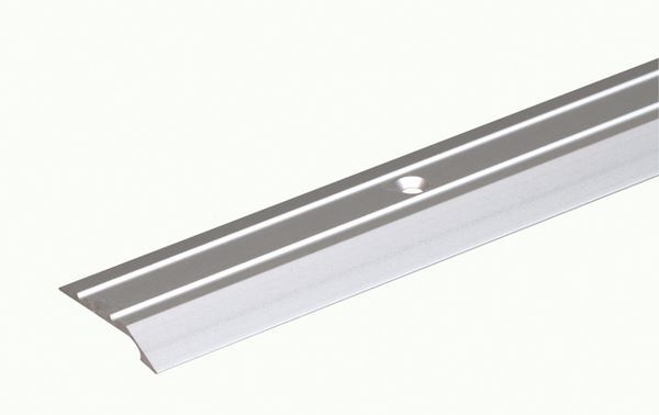 Alberts Ausgleichsprofil gebohrt Alu edelstahl eloxiert 900 x 30 x 4 x 2 mm Produktbild Alberts Ausgleichsprofil gebohrt Alu edelstahl eloxiert 900 x 30 x 4 x 2 mm