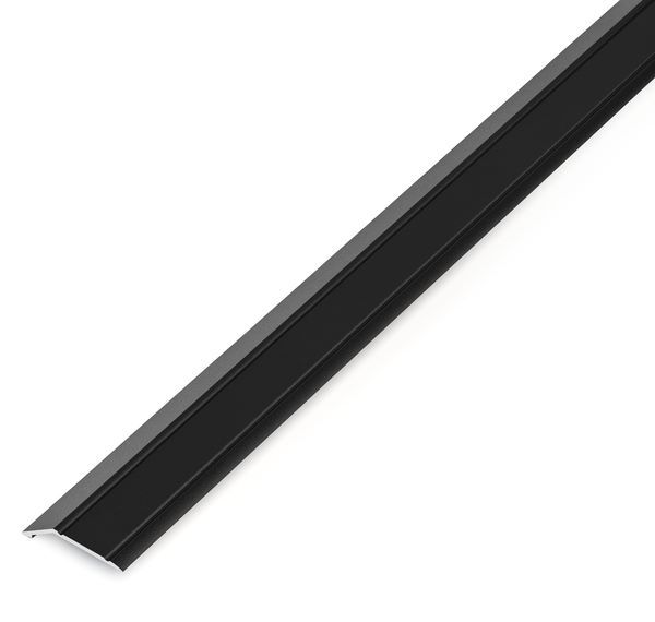 Produktbild Alberts Ausgleichsprofil LxBxHxS 900x39x10x2,0mm selbstklebend Alu matt schwarz