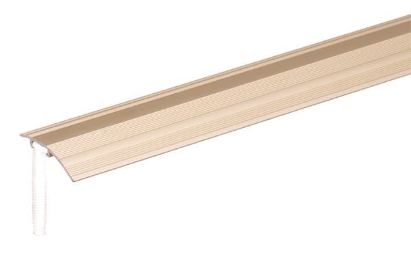 Alberts Ausgleichsprofil Alu sand eloxiert 900 x 38 x 1,5 mm für Beläge 0-20mm Produktbild Alberts Ausgleichsprofil Alu sand eloxiert 900 x 38 x 1,5 mm für Beläge 0-20mm
