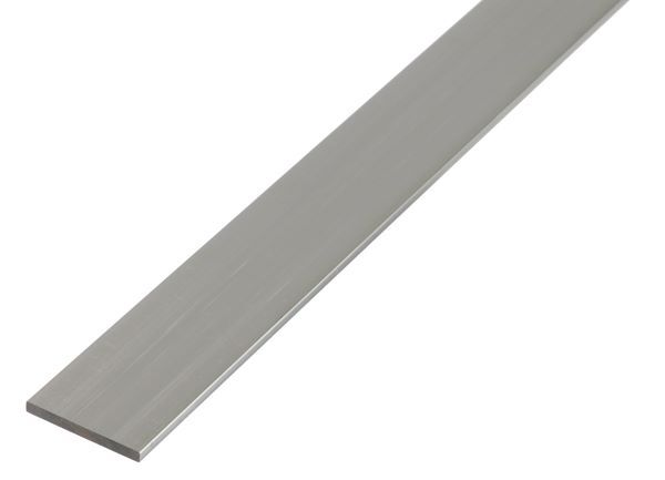 Produktbild Alberts BA-Profi flach Alu weiß beschichtet LxBxS 2600 x 50 x 3 mm
