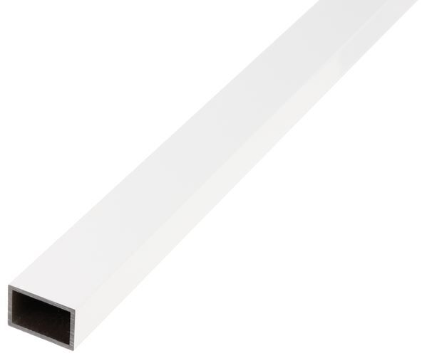 Alberts BA Profil Rechteck Alu weiß beschichtet 2600 x 30 x 20 x 2 mm Produktbild Alberts BA Profil Rechteck Alu weiß beschichtet 2600 x 30 x 20 x 2 mm