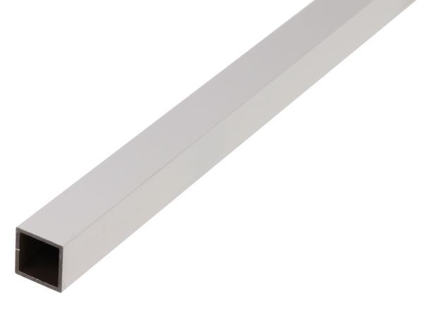 Alberts BA Profil Vierkant Alu weiß beschichtet 2600 x 30 x 30 x 2 mm Produktbild Alberts BA Profil Vierkant Alu weiß beschichtet 2600 x 30 x 30 x 2 mm