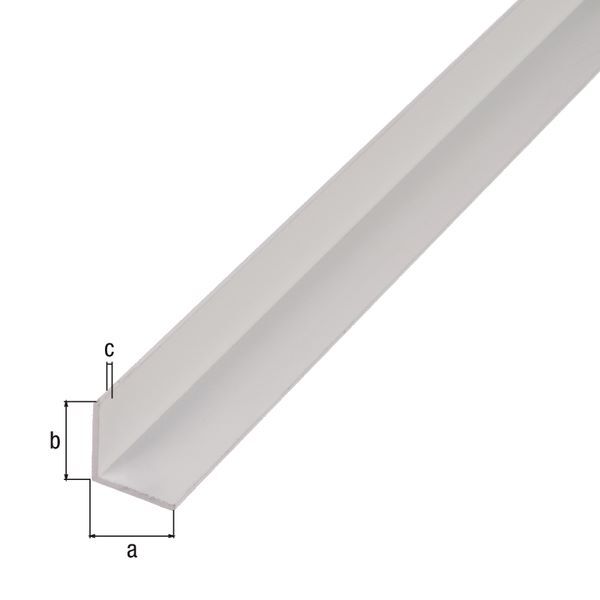 Alberts BA Profil Winkel Alu weiß beschichtet 2000 x 15 x 15 x 1 mm Produktbild Alberts BA Profil Winkel Alu weiß beschichtet 2000 x 15 x 15 x 1 mm bild 2