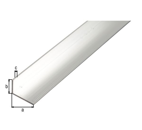 Alberts BA Profil Winkel Alu natur 2600 x 50 x 20 x 2 mm Alberts BA Profil Winkel Alu natur 2600 x 50 x 20 x 2 mm