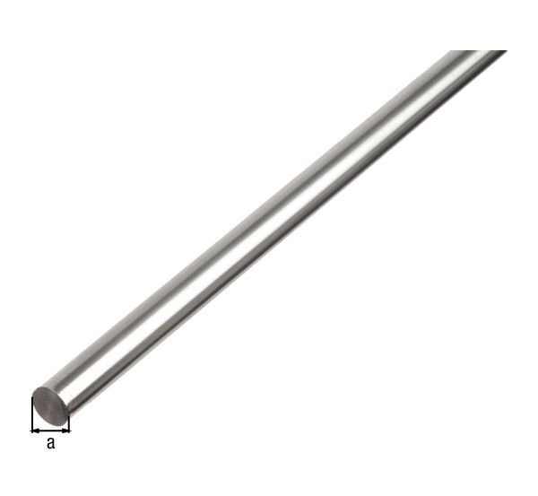 Alberts BA Stange rund Alu natur 1000 x 10 mm Produktbild Alberts BA Stange rund Alu natur 1000 x 10 mm bild 2