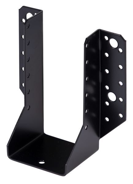 Produktbild Alberts Balkenschuh verzinkt schwarz lichte Breite 76 mm Höhe 152 mm