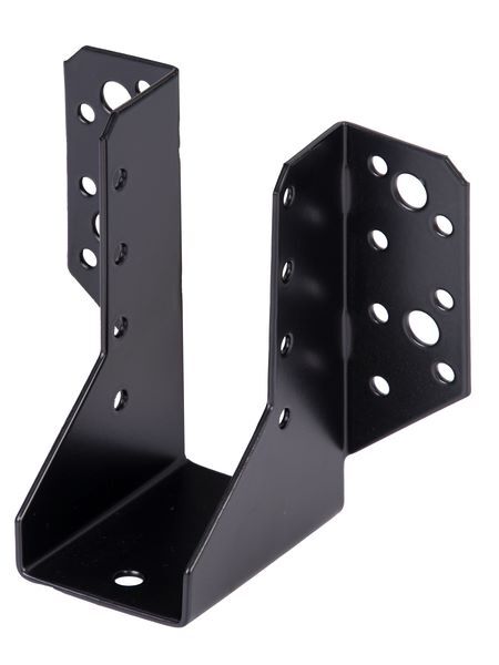 Produktbild Balkenschuh, verzinkt, schwarz, lichte Breite 45 mm, Höhe 110 mm bild 3