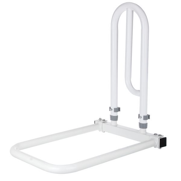 Produktbild Alberts Bett Aufstehhilfe Griff ALU weiß Länge Griff 450-550 mm Tiefe 550 mm