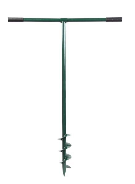 Alberts Bodenbohrer grün lackiert Gesamtlänge 1000mm Gewinde100mm Produktbild Alberts Bodenbohrer grün lackiert Gesamtlänge 1000mm Gewinde100mm bild 1