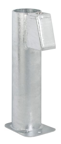 Alberts Bodenhülse für Schilderpfosten feuerverzinkt für Rohr 60mm Länge 300mm Produktbild Alberts Bodenhülse für Schilderpfosten feuerverzinkt für Rohr 60mm Länge 300mm