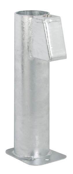 Alberts Bodenhülse für Schilderpfosten feuerverzinkt für Rohr 76mm Länge 500mm Produktbild Alberts Bodenhülse für Schilderpfosten feuerverzinkt für Rohr 76mm Länge 500mm
