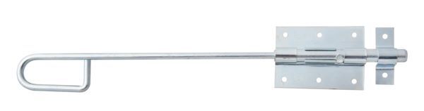 Alberts Bolzen Stangenriegel mit Schlaufe blau verzinkt Bolzen 13,5mm Länge 400mm Produktbild Alberts Bolzen Stangenriegel mit Schlaufe blau verzinkt Bolzen 13,5mm Länge 400mm