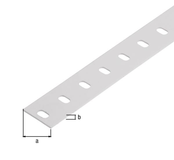 Alberts Conceptor Flachstange weiß beschichtet 2000x35x1,5 mm Produktbild Alberts Conceptor Flachstange weiß beschichtet 2000x35x1,5 mm