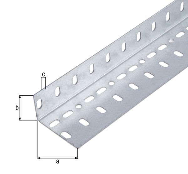 Alberts Conceptor Winkelprofil sendzimirverzinkt 2000x25x45x1,5mm Produktbild Alberts Conceptor Winkelprofil sendzimirverzinkt 2000x25x45x1,5mm