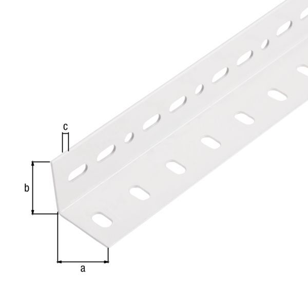 Alberts ConceptorWinkelprofil weiß beschichtet 1000x35x35x1,5mm Produktbild Alberts ConceptorWinkelprofil weiß beschichtet 1000x35x35x1,5mm