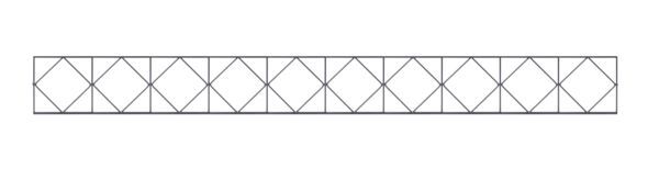 Alberts Dekorelement Design Bergen verzinkt anthrazit 2000 x 200 mm Produktbild Alberts Dekorelement Design Bergen verzinkt anthrazit 2000 x 200 mm
