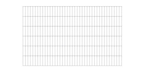 Alberts Doppelstab Gittermatte feuerverzinkt 2000x1200mm Masche 50x200mm Produktbild Alberts Doppelstab Gittermatte feuerverzinkt 2000x1200mm Masche 50x200mm