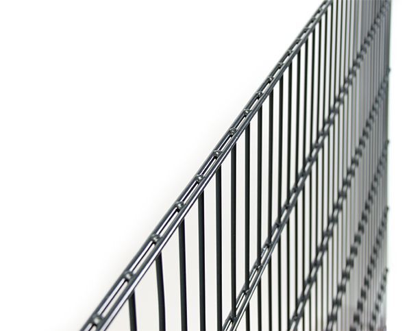 Alberts Doppelstab Gittermatte feuerverzinkt 2000x1400mm Masche 50x200mm Produktbild Alberts Doppelstab Gittermatte feuerverzinkt 2000x1400mm Masche 50x200mm bild 2