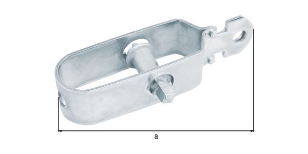 Alberts Drahtspanner galvanisch blau verzinkt Gesamtlänge 100mm Alberts Drahtspanner galvanisch blau verzinkt Gesamtlänge 100mm