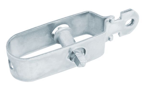 Alberts Drahtspanner galvanisch blau verzinkt Gesamtlänge 130mm Produktbild Alberts Drahtspanner galvanisch blau verzinkt Gesamtlänge 130mm