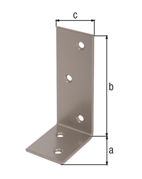 Alberts Balkenwinkel ungleichschenklig blau verzinkt schwarzdiamant 160 x 240 x 50 mm Produktbild Alberts Balkenwinkel ungleichschenklig blau verzinkt schwarzdiamant 160 x 240 x 50 mm bild 2