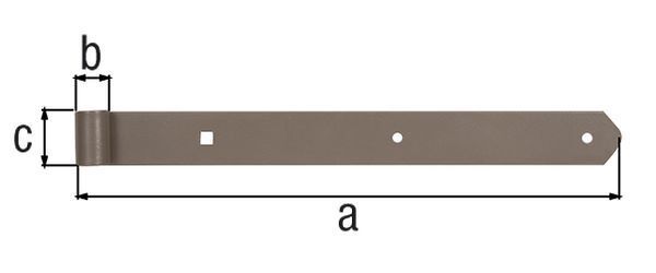 Alberts DURAVIS Ladenband schwarzdiamant Durchmesser 16 mm Länge 800 mm Produktbild Alberts DURAVIS Ladenband schwarzdiamant Durchmesser 16 mm Länge 800 mm