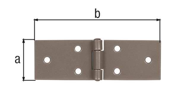 Alberts DURAVIS Tischband blau verzinkt rostbraun 32 x 100 mm Produktbild Alberts DURAVIS Tischband blau verzinkt rostbraun 32 x 100 mm bild 2