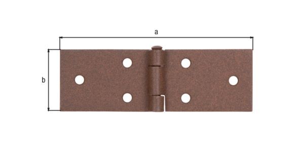 Alberts DURAVIS Tischband blau verzinkt rostbraun 32 x 100 mm Produktbild Alberts DURAVIS Tischband blau verzinkt rostbraun 32 x 100 mm