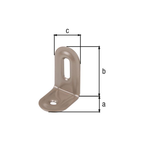 Alberts DURAVIS Verstellwinkel geprägt blau verzinkt perlbeige 28 x 40 x 22 mm Alberts DURAVIS Verstellwinkel geprägt blau verzinkt perlbeige 28 x 40 x 22 mm